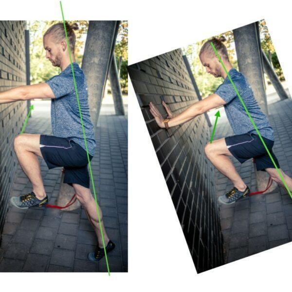 laufmuster unterkoerper