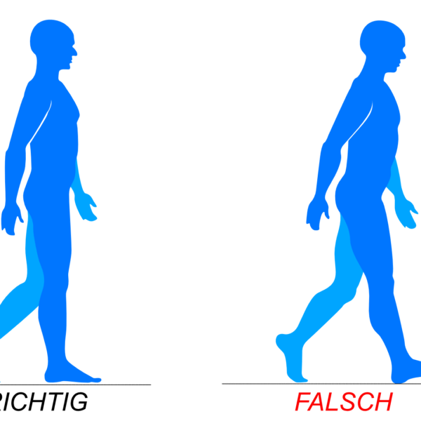 der Gang einmal richtig